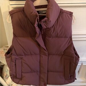 Flex Women's Puffer Vest - Purple